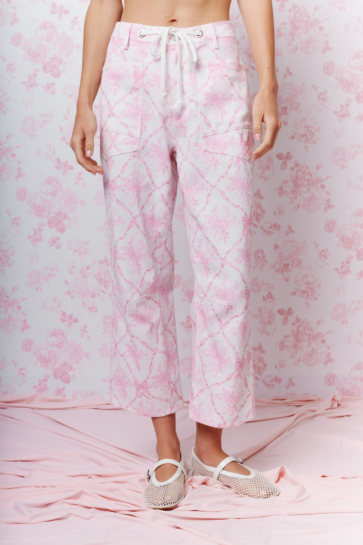 Pantalon Francesca Rosa