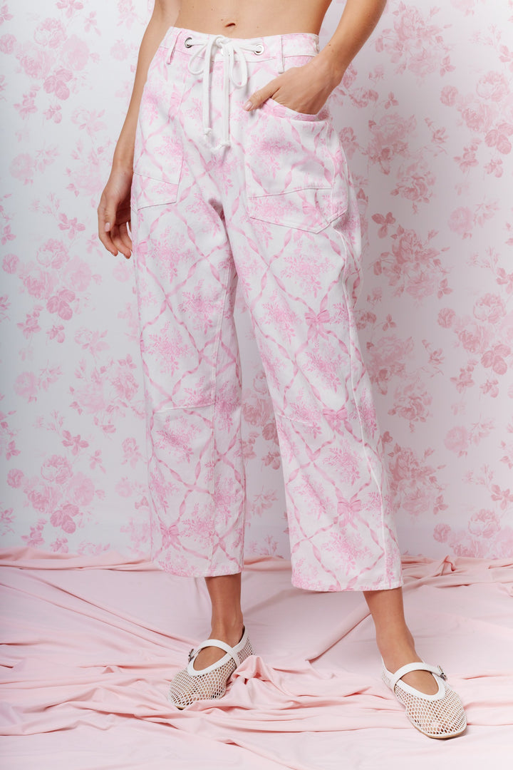 Pantalon Francesca Rosa