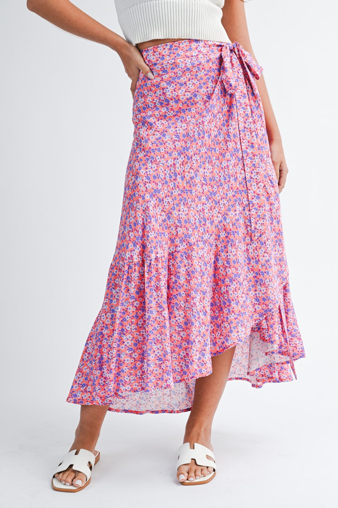 Falda Josie Coral