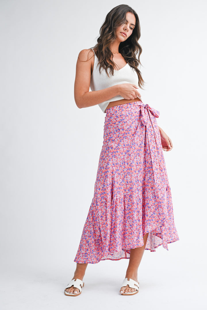 Falda Josie Coral