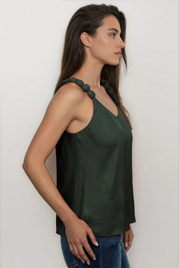 Blusa Alma Deep Green