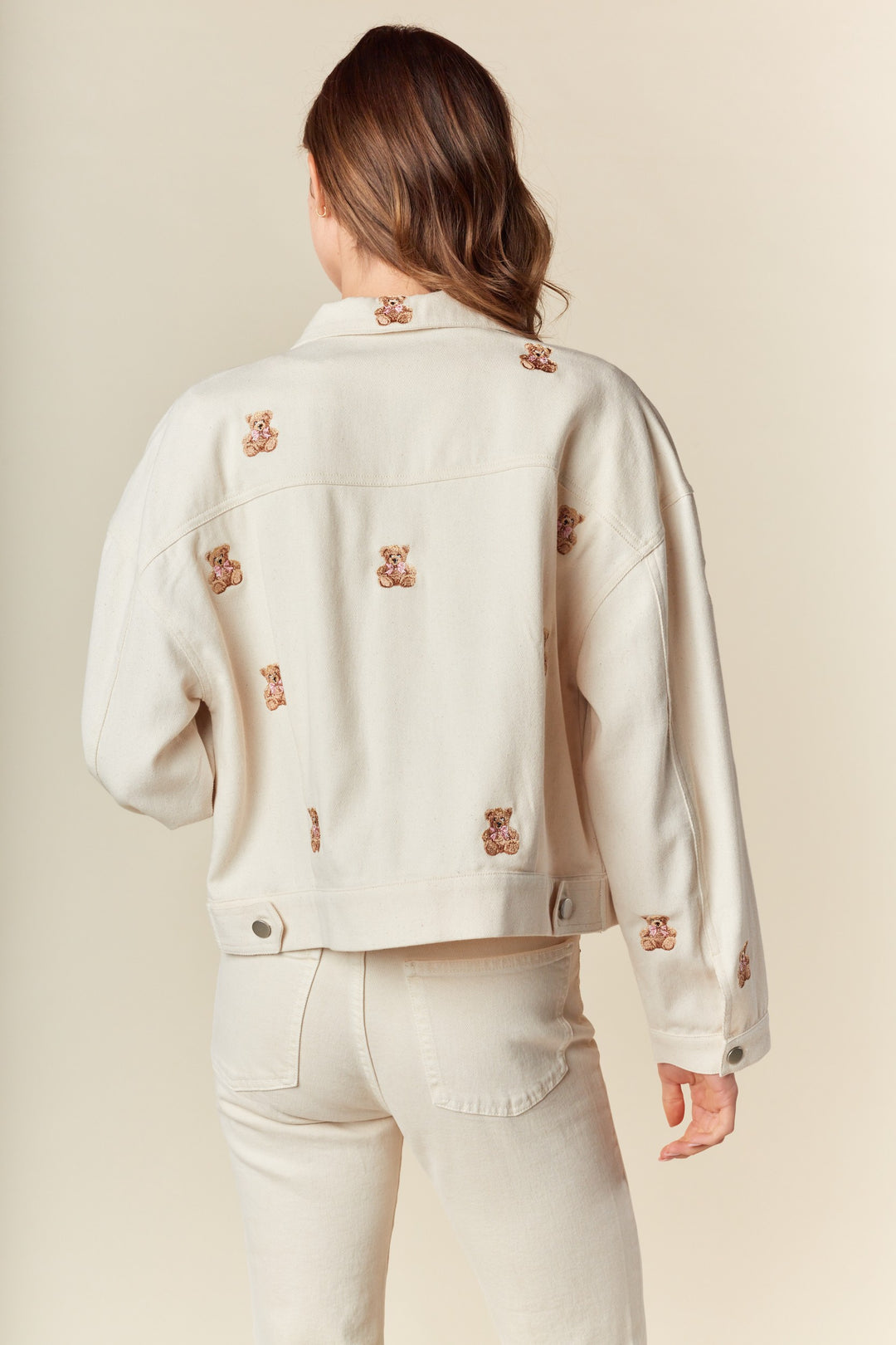 Jacket Teddy Bow