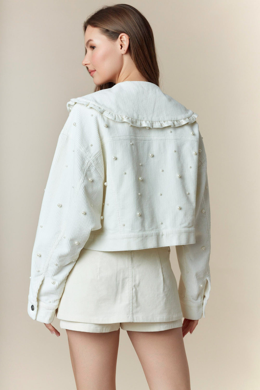 Jacket Cute Pearls