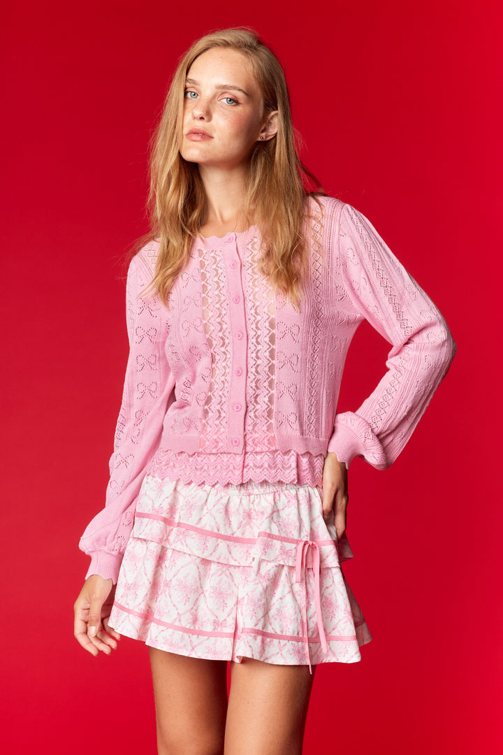 Cardigan Tessa Pink