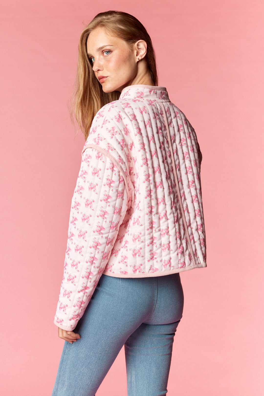 Jacket Blooming Hearts