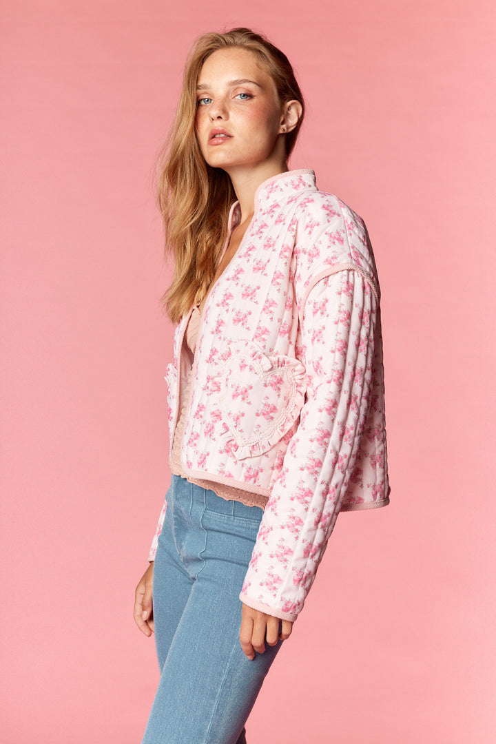 Jacket Blooming Hearts