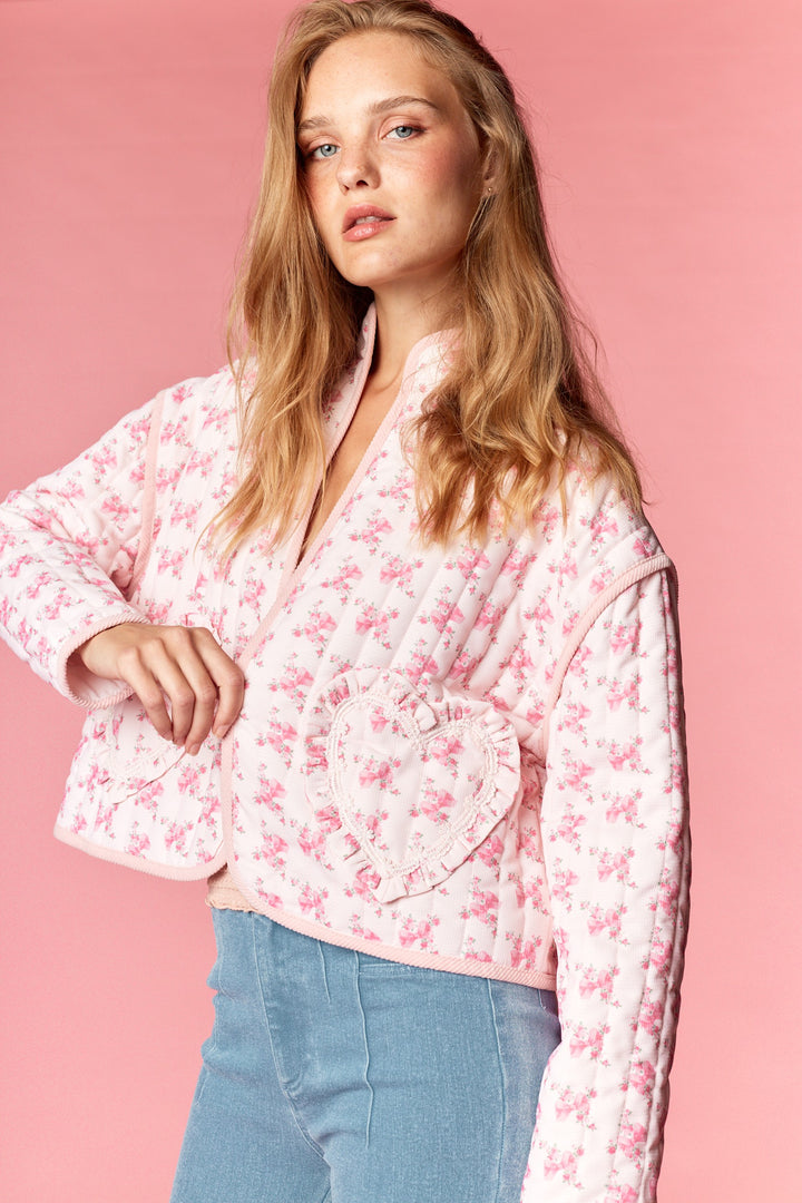 Jacket Blooming Hearts