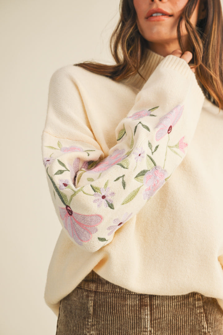 Sweater in Bloom