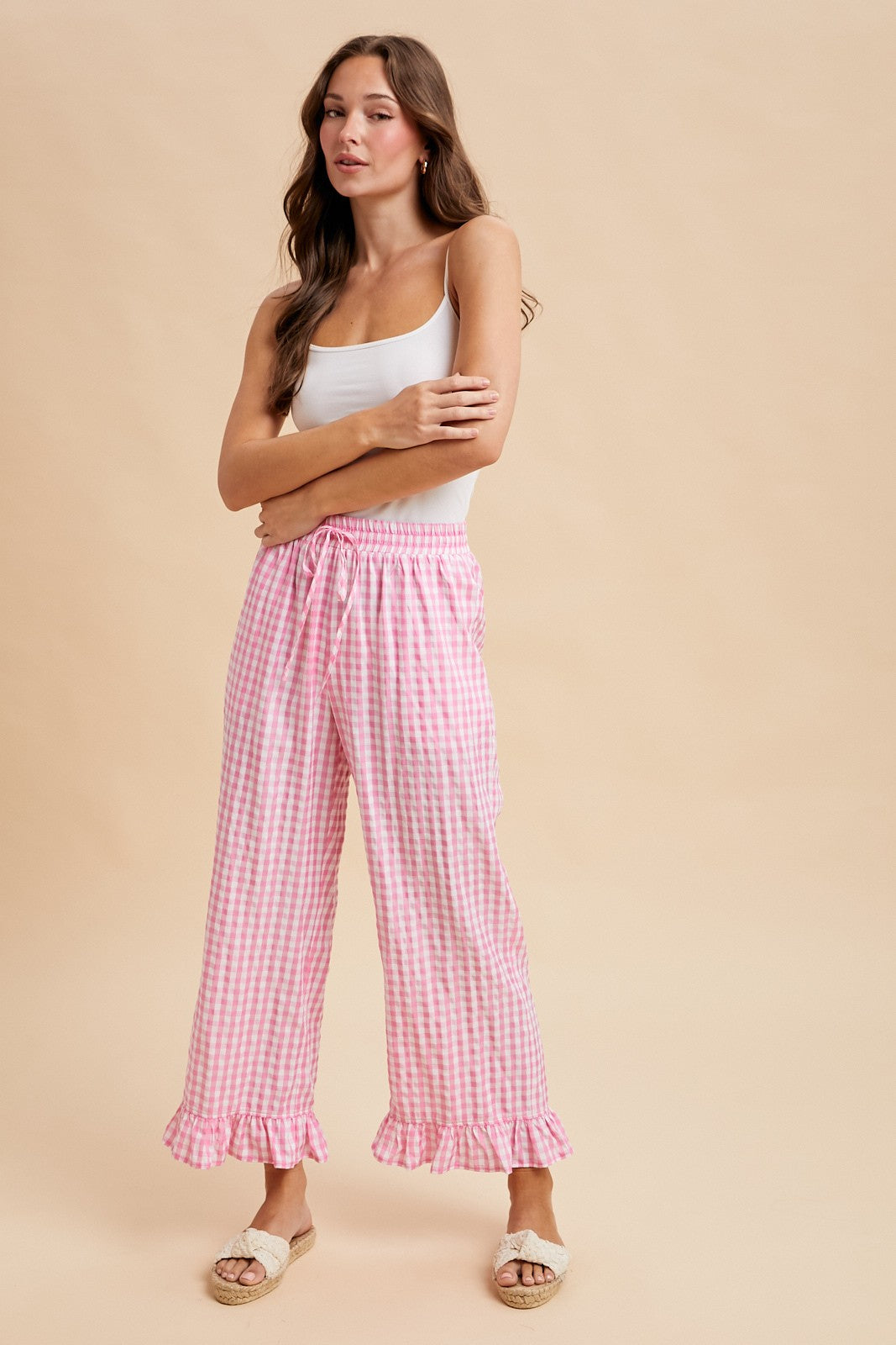 Pantalón Plaid Chic