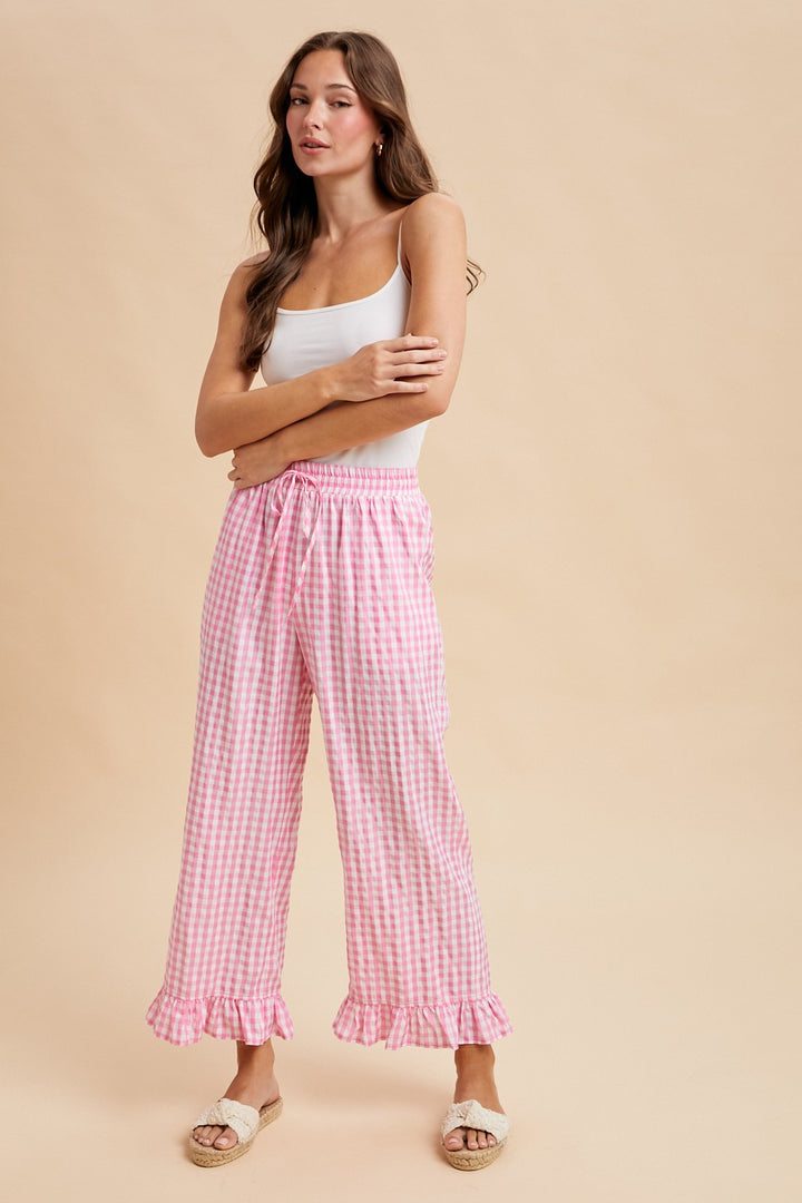 Pantalón Plaid Chic