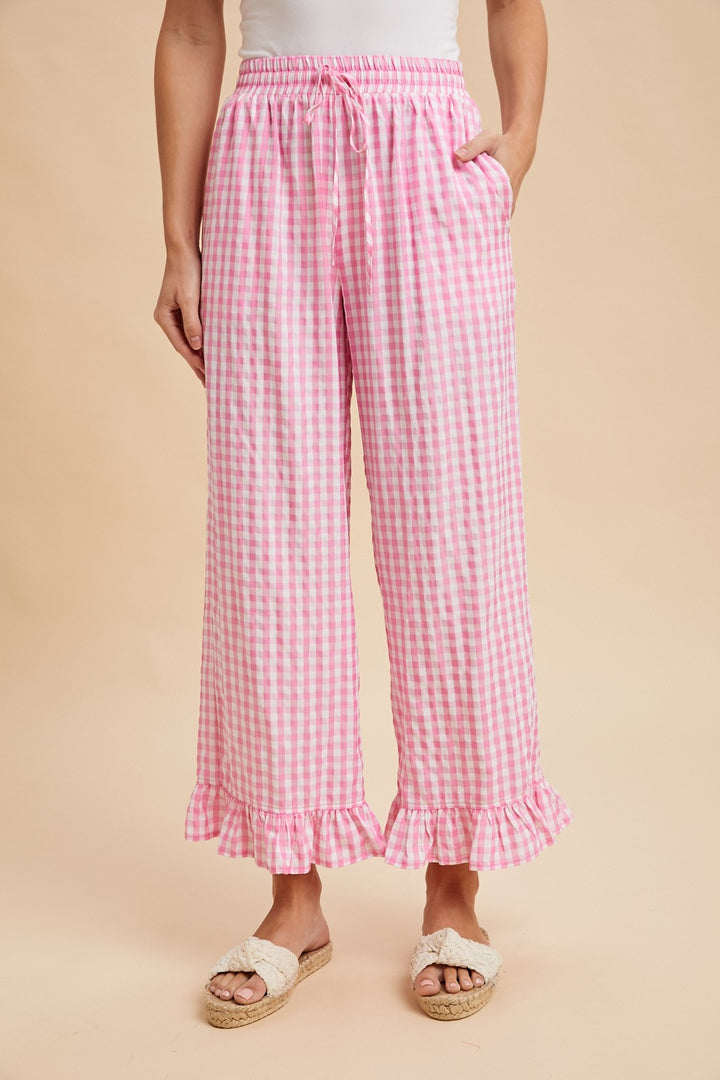 Pantalón Plaid Chic