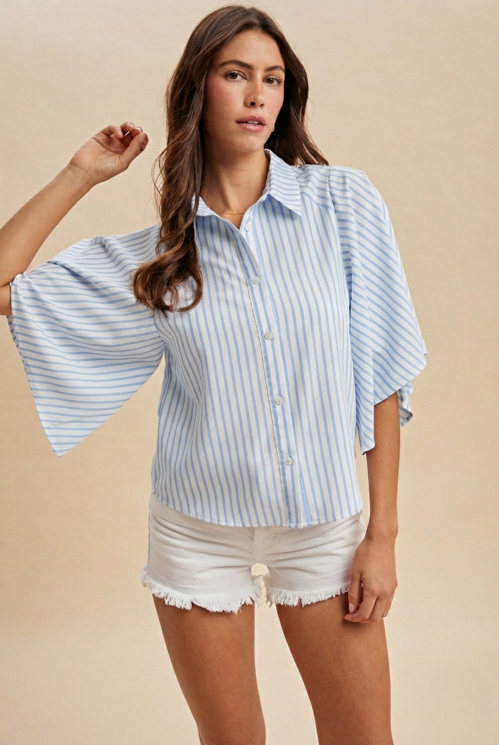 Blusa Melanie Celeste – El Roperito