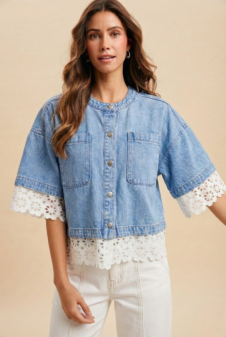 Blusa Serena Light Blue
