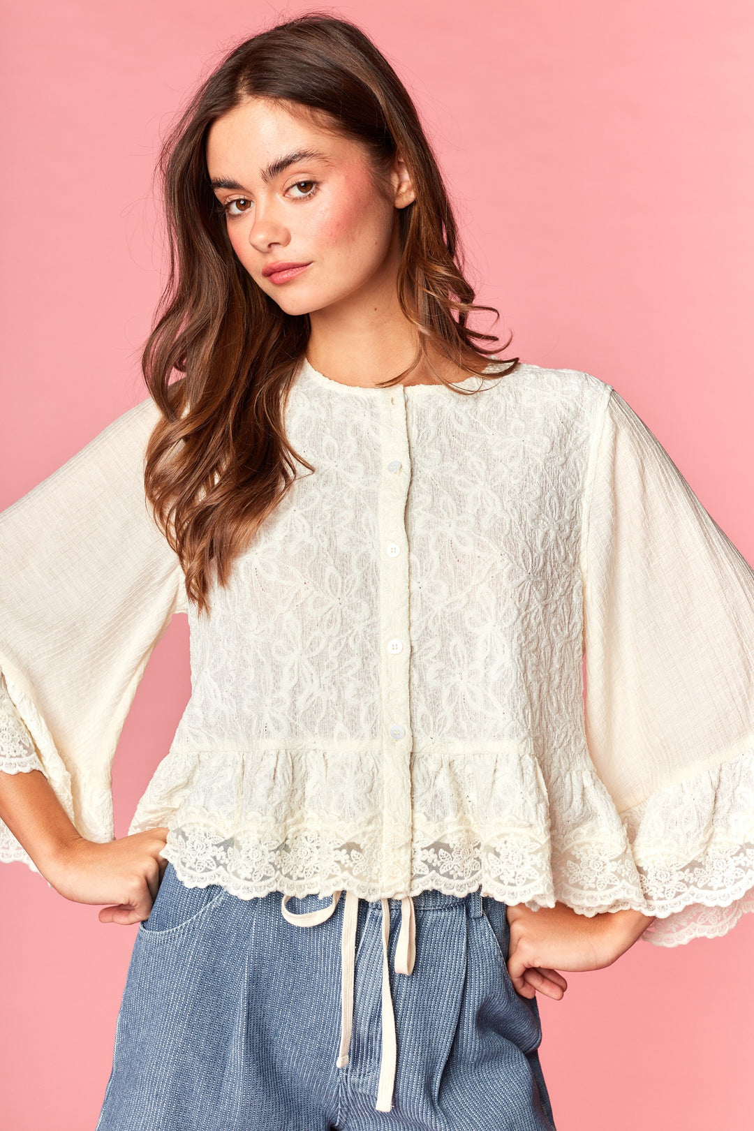 Blusa June Ivory