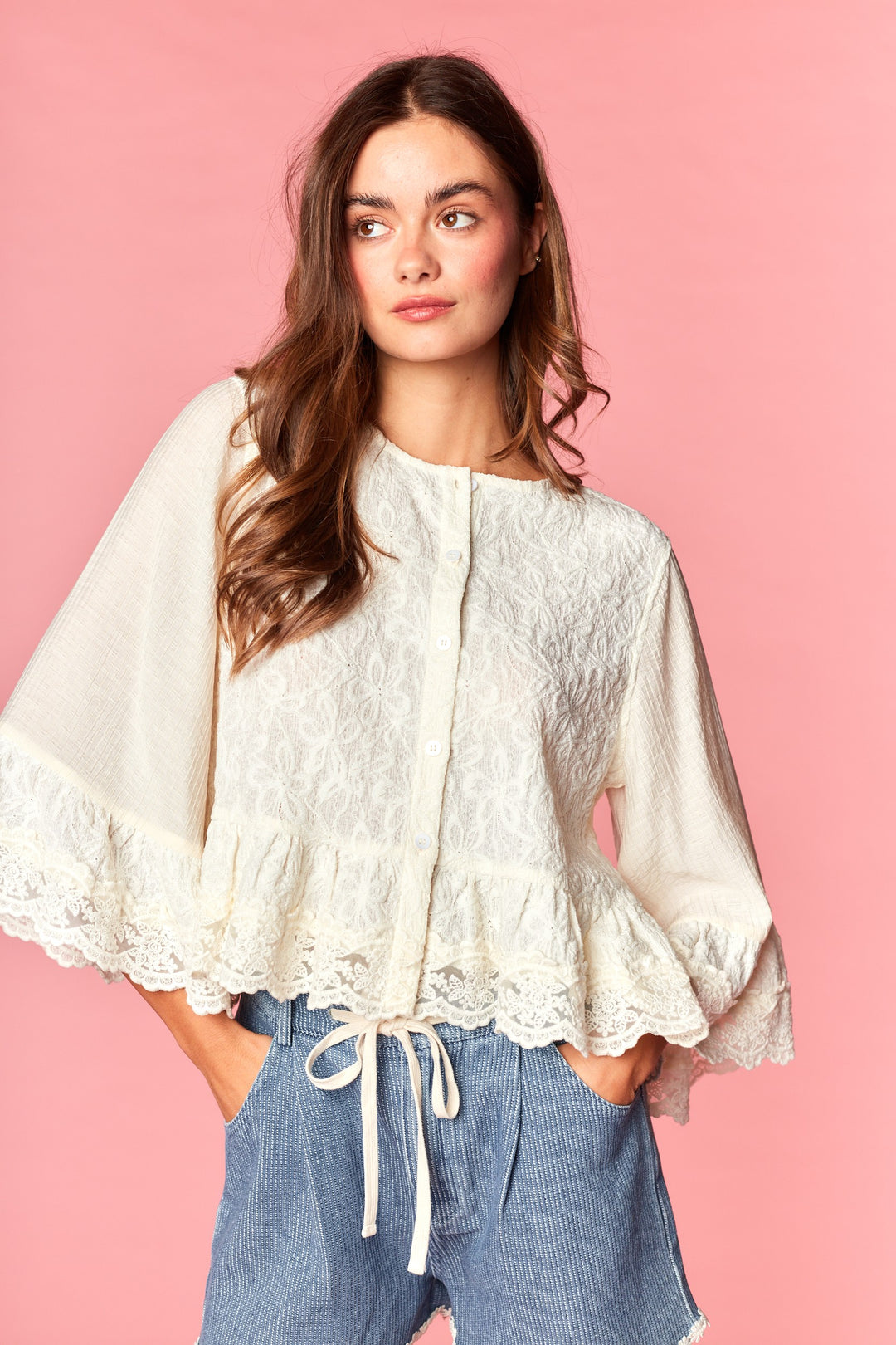 Blusa June Ivory