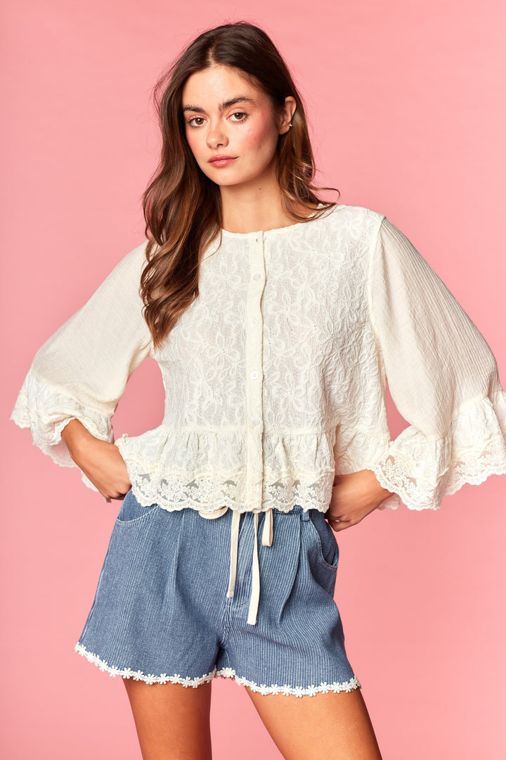 Blusa June Ivory