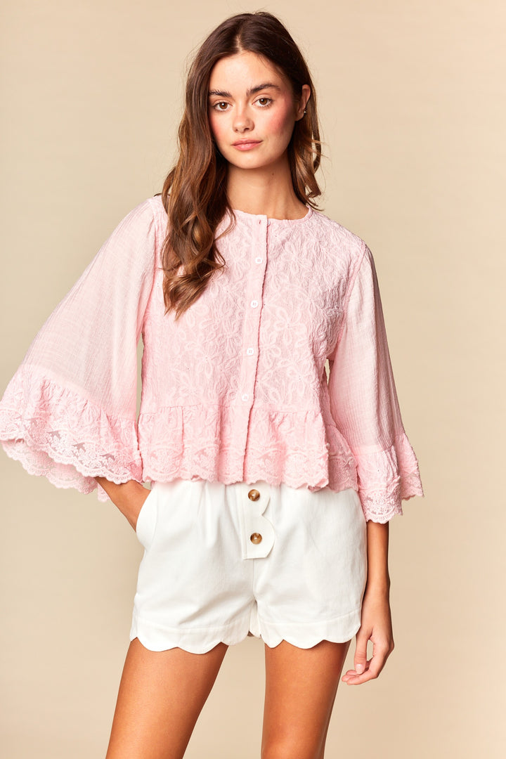 Blusa June Blush Pink