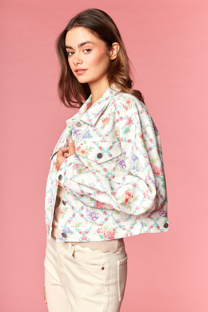 Jacket Floral Whimsy