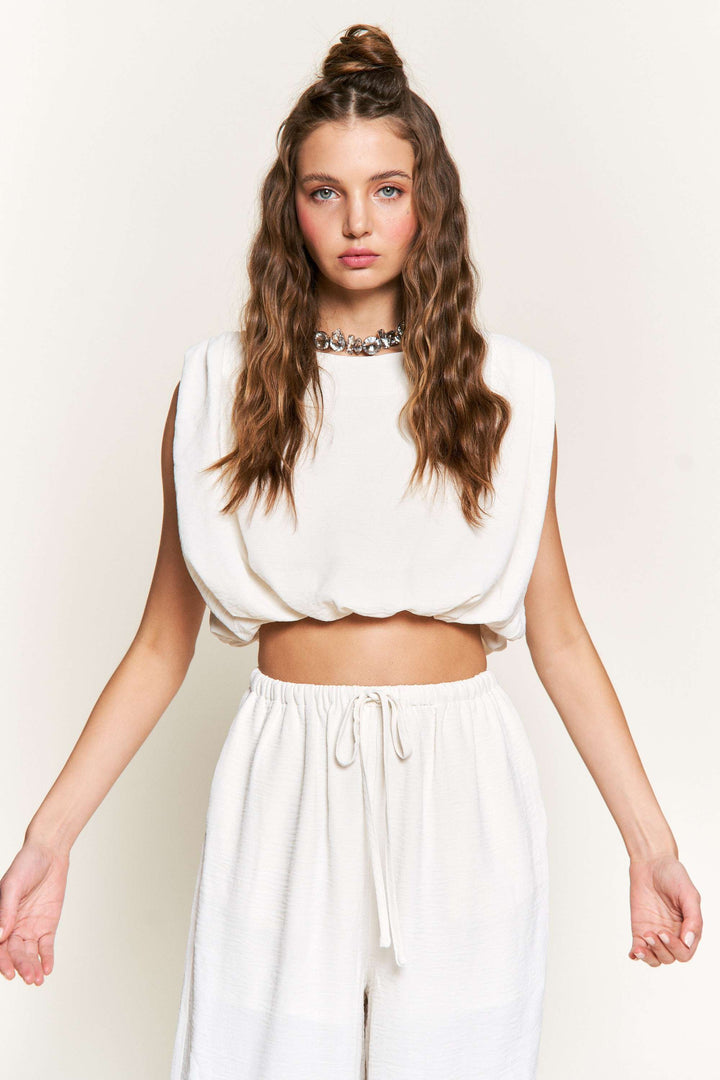 Blusa Vannia Ivory