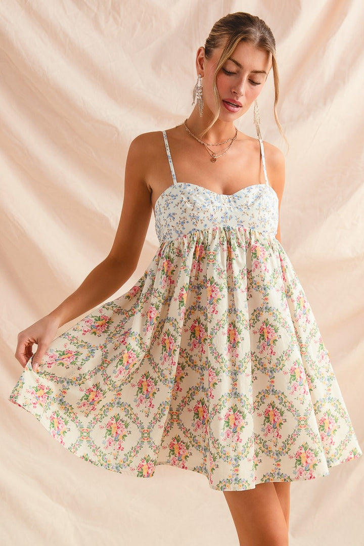Vestido Garden Rose