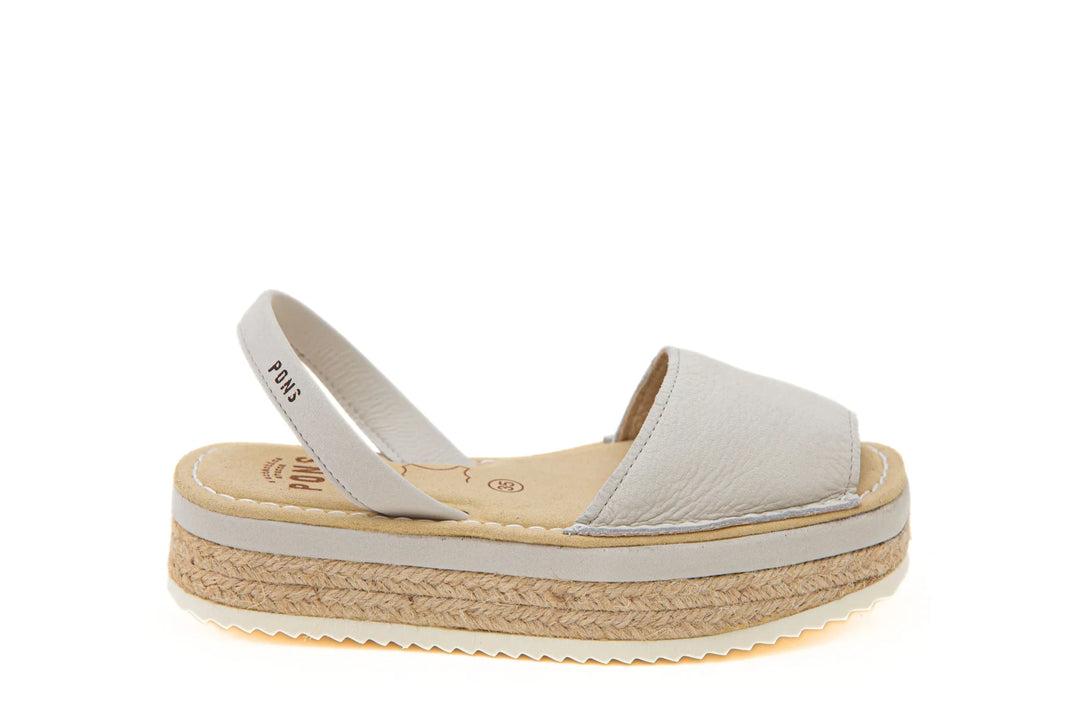 Sandalias Bucarest Nobuck Hielo
