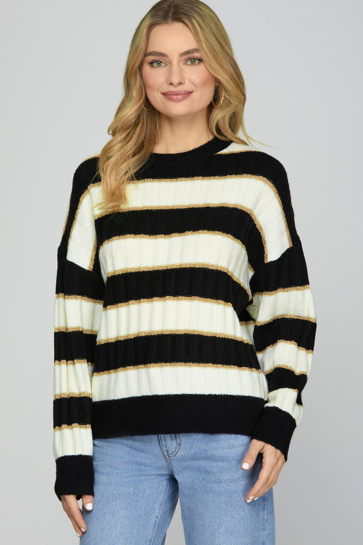 Sweater Holly Night Negro