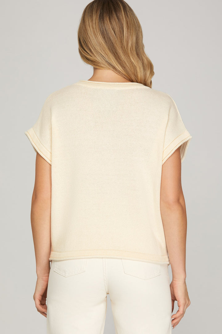 Blusa Lemon Bliss Ivory
