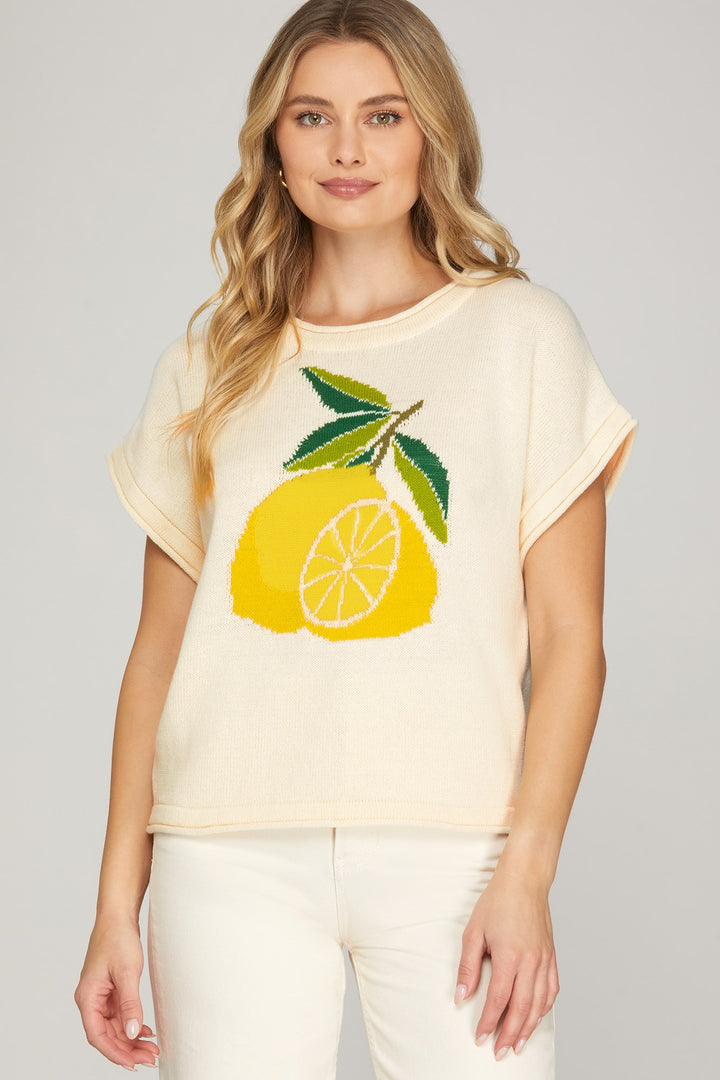 Blusa Lemon Bliss Ivory