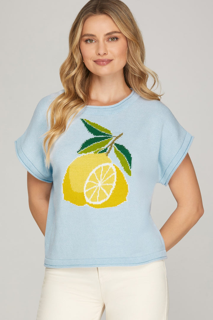 Blusa Lemon Bliss Sky