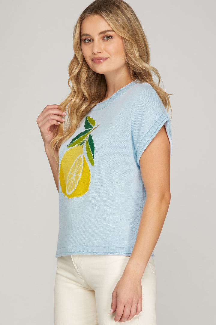 Blusa Lemon Bliss Sky