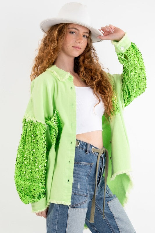 Jacket Shimmer Verde