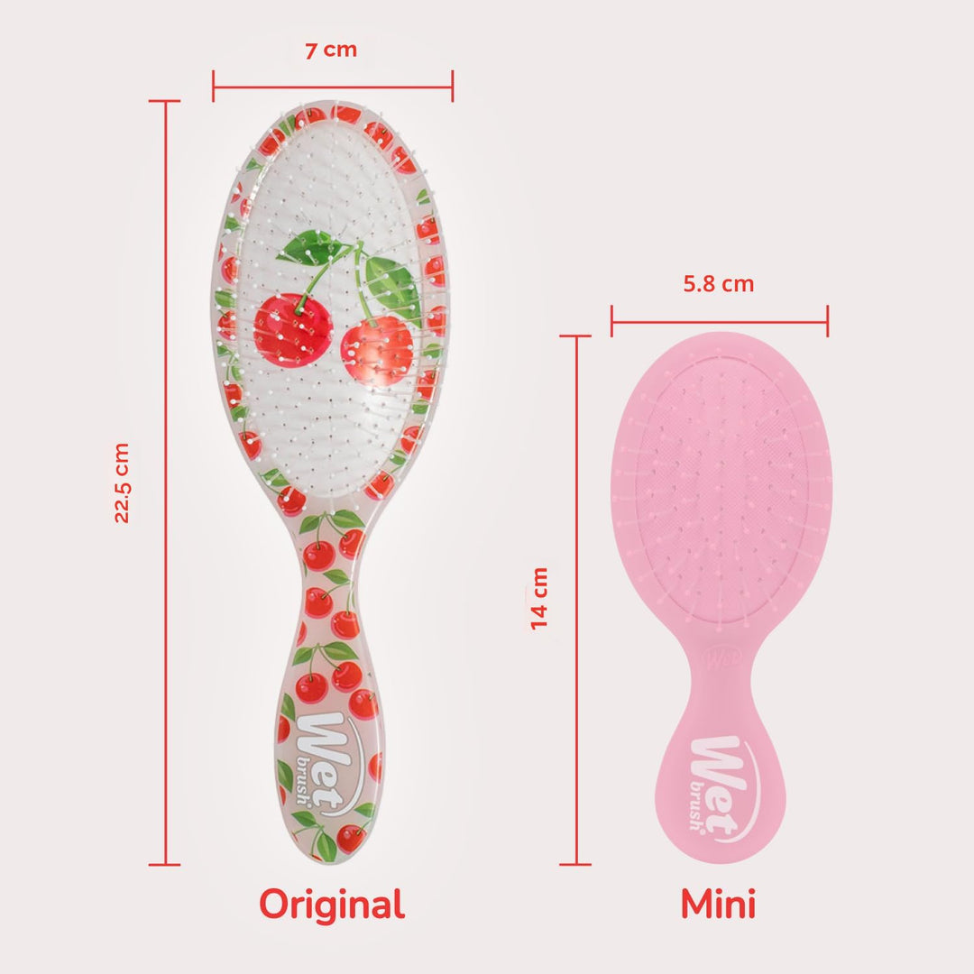 Cepillo Wet Brush Detangler Cherry