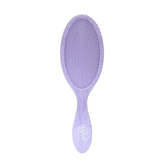 Cepillo Wet Brush Original Detangler Glitter Waves-Purple