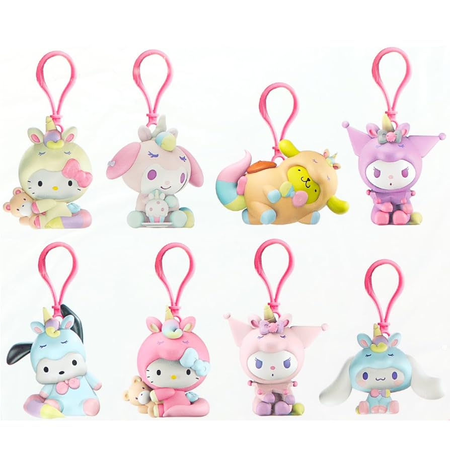 Llavero de Colección Sorpresa Hello Kitty & Friends Pastels