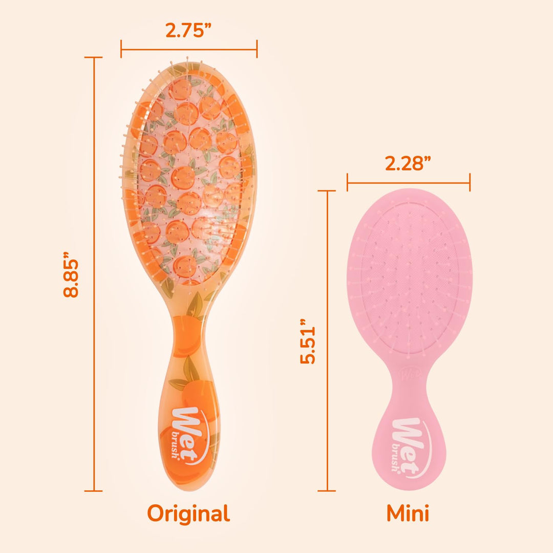 Cepillo Wet Brush Detangler Peach