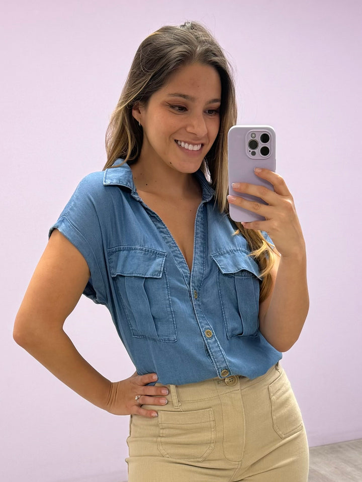 Blusa Francella Azul