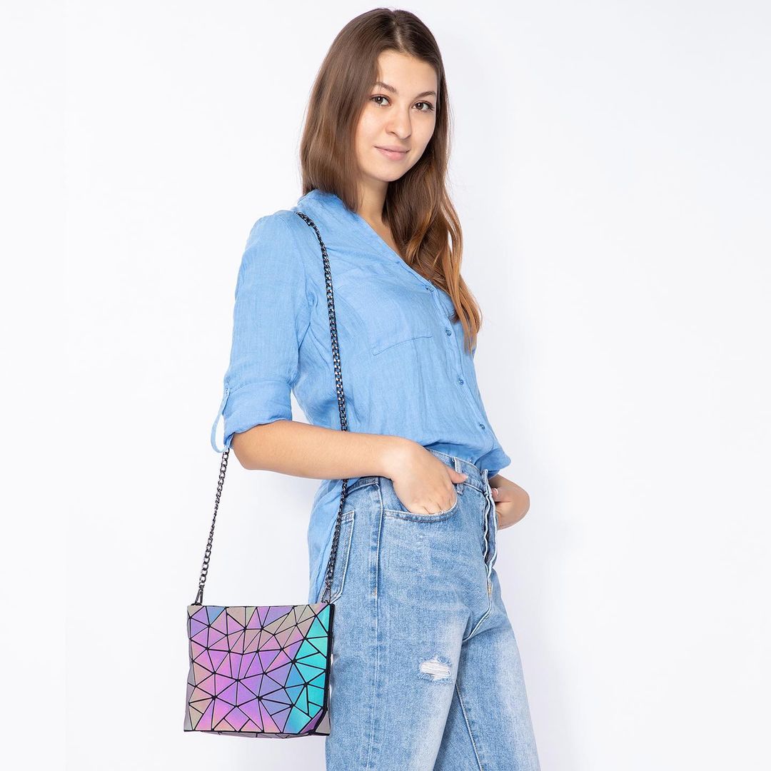 Mini Bag Geo Holographic