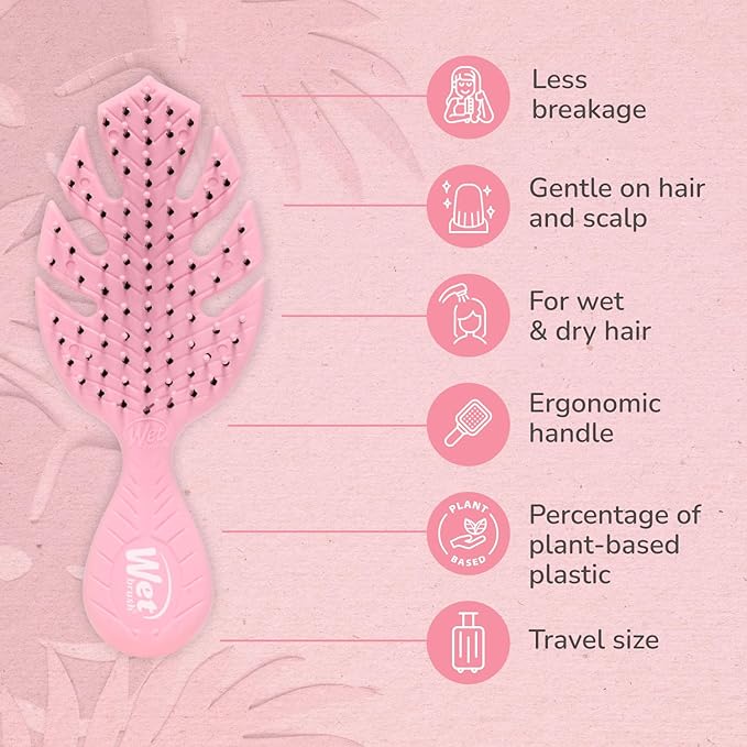 Cepillo Wet Brush Mini Detangler Pink