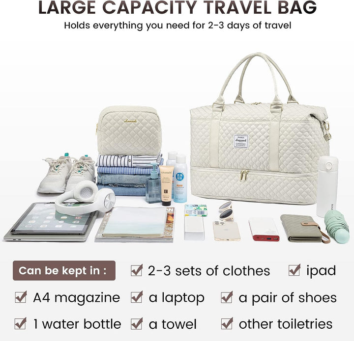 Travel Bag Paris Ivory (Travel Bag)