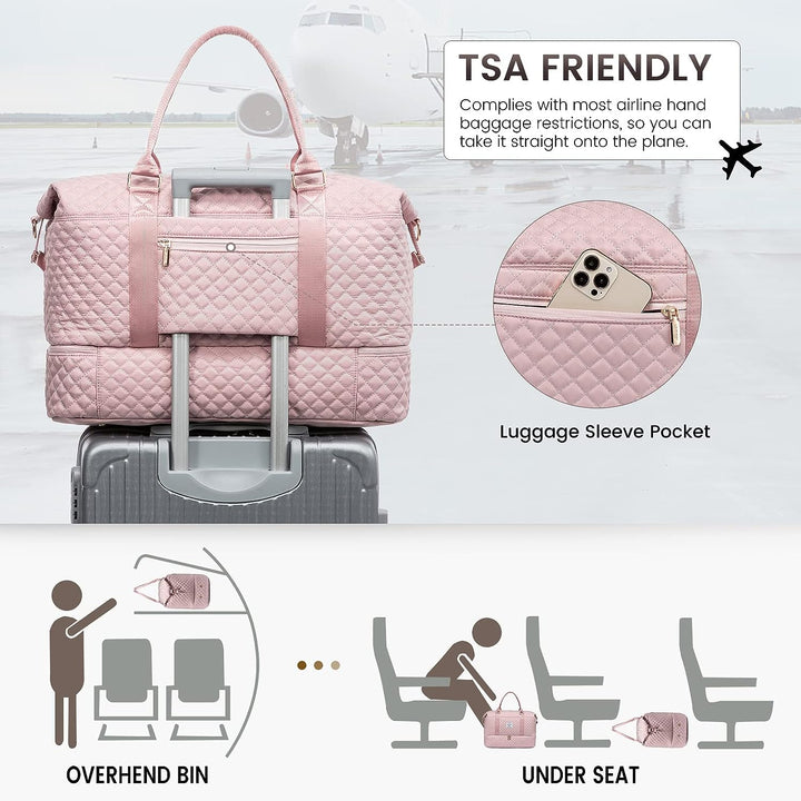 Travel Bag Paris Pink (Travel Bag)
