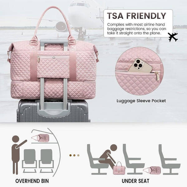 Travel Bag Paris Pink