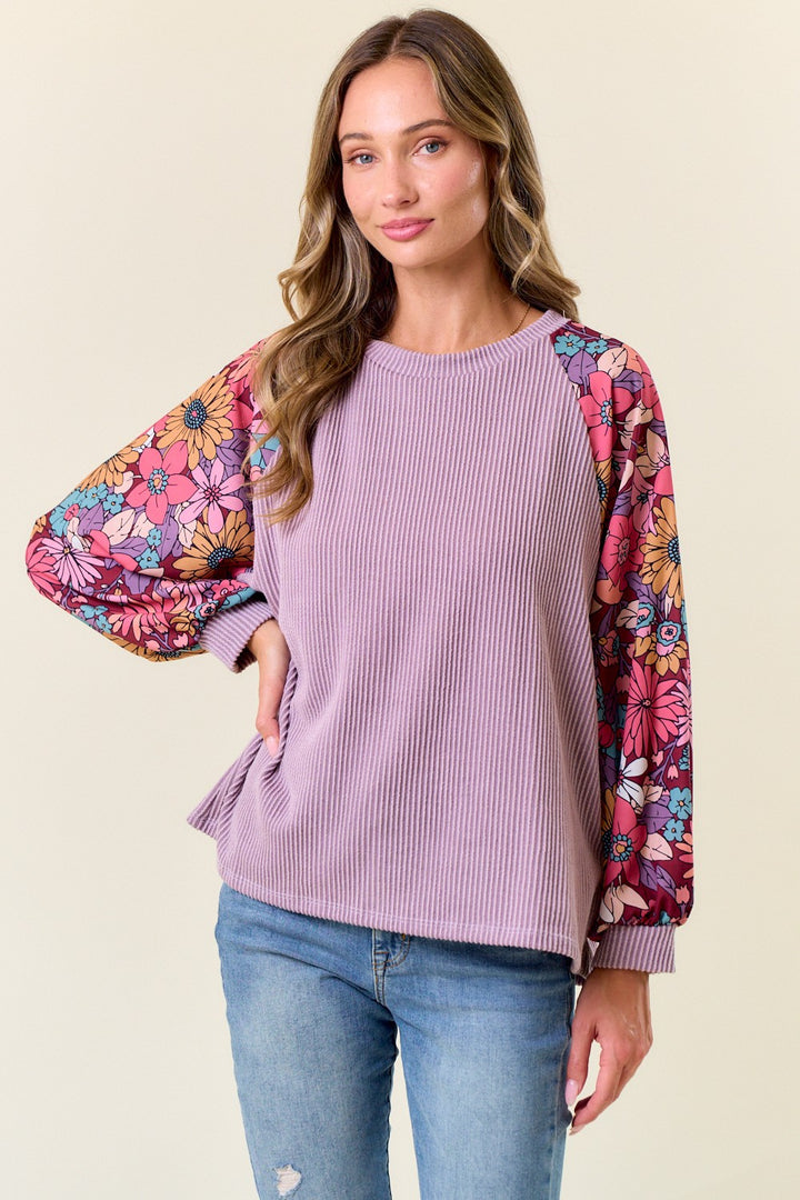 Blusa Blossom Lila