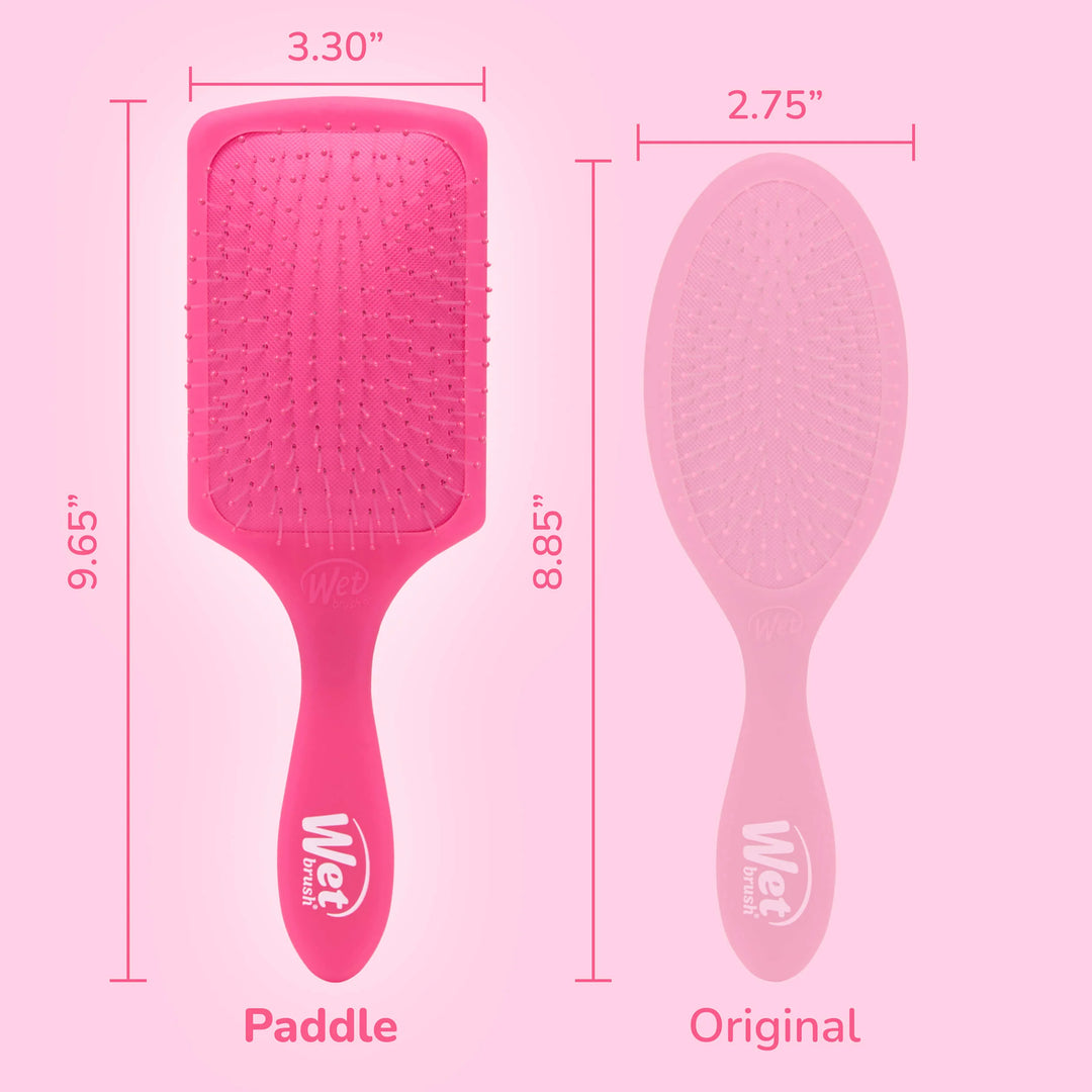 Cepillo Wet Brush Paddle Detangler-Frost Pink