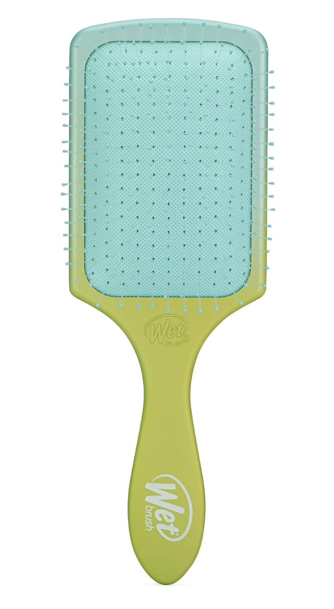 Cepillo Wet Brush Paddle Detangler Good Ombre-Green/Blue