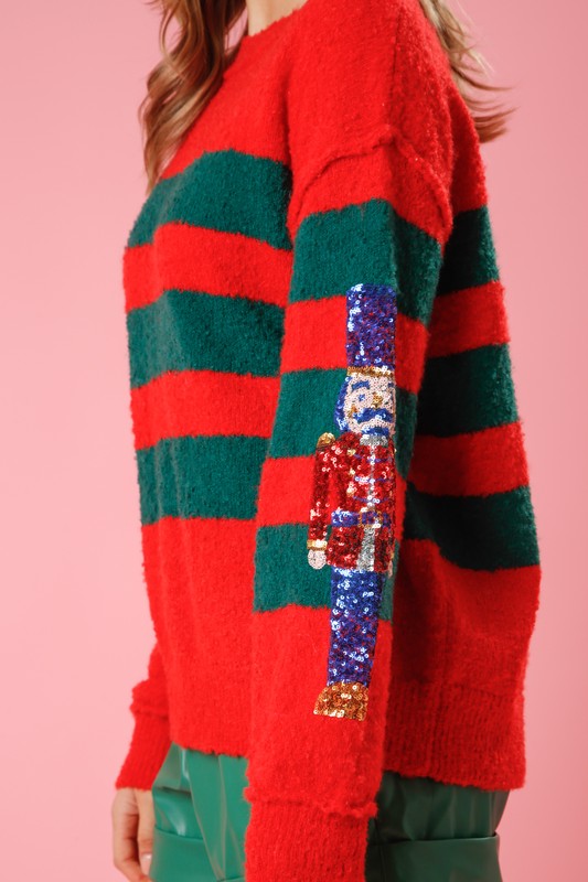 Sweater Mr. Jingle Red