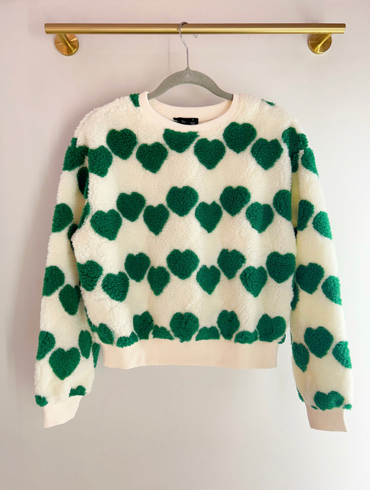 Sweater Warm Hearts Verde