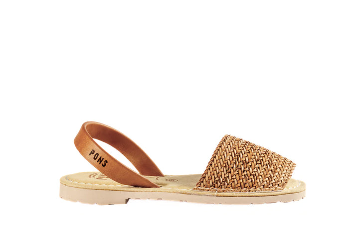 Sandalias Pons Lusaka Trenza Taupe