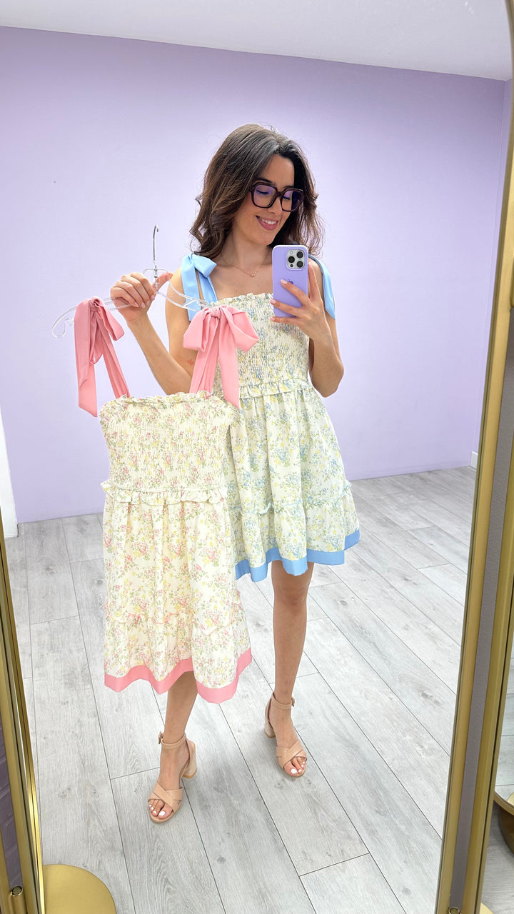 Vestido Emma Celeste