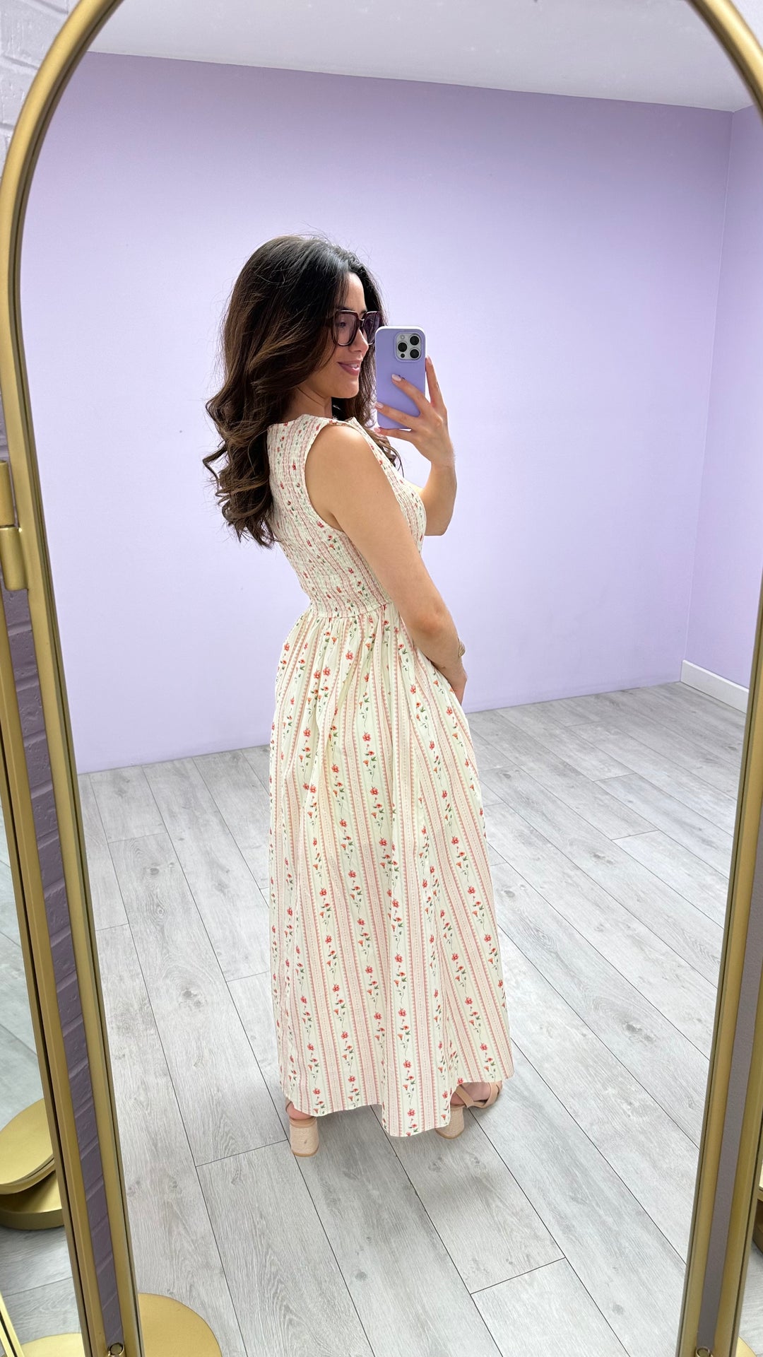 Vestido Abril Rosado