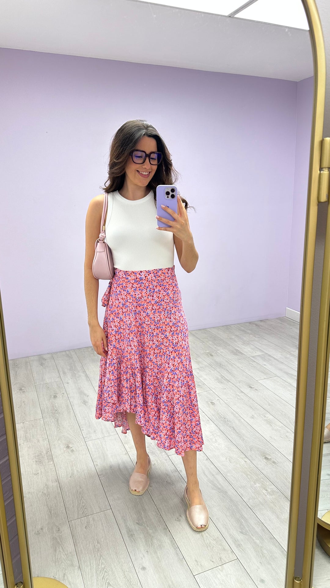 Falda Josie Coral